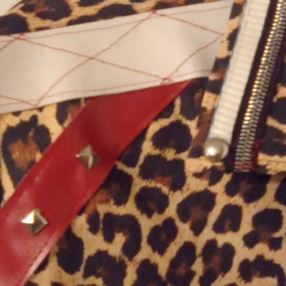 Aerosmith inspired Cheetah print s. I made from a solid cheetah shirt. - Picture 4 of 5